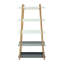 Adhara 180 cm H x 90 cm W Solid Wood Bookcase