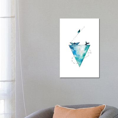 Boat 1 Piece Wrapped Canvas Wall Art
