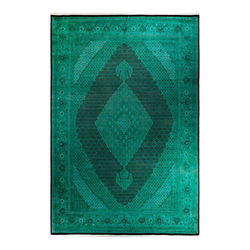 Fine Vibrance One-of-a-Kind 9' 10" X 14' 8" Hand Knotted Area Rug