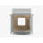 Disar 24'' Single Bathroom Vanity Base Only in WHITE-111464869