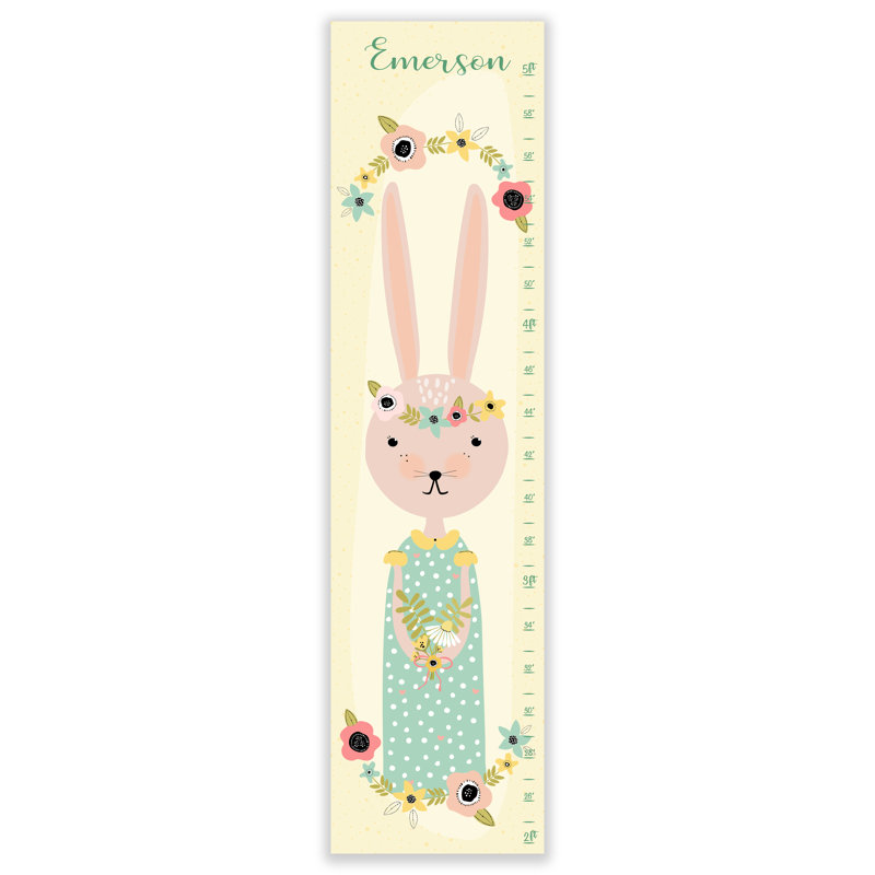 Tableau de croissance personnalisé lapin lapin Harmoni, Oui