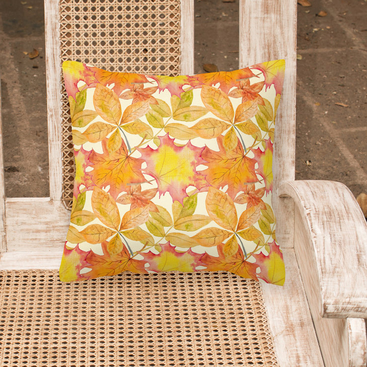 Coussin Watecolor, 14 po x 14 po