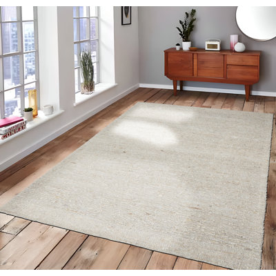 Biraghi Solid Colour Hand Woven 160cm X 230cm Area Rug