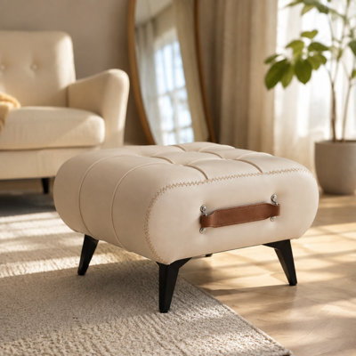 Tabouret en cuir de haute qualité