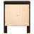 Garrett Cappuccino 2-Drawer Rectangular Nightstand-403779857