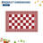 Rug, Checkered Christmas Rugs for Holiday Decor, Non Slip Low Pile Washable Rug for Kitchen, Entryway, Living Room, Bedroom, Red-729221873