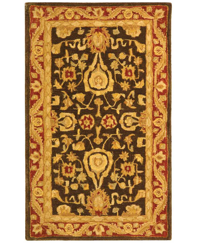 Tingley Hand Tufted Wool Pile Oriental Rug, Rectangle 2' x 3'