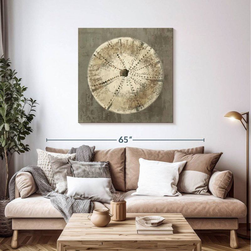 Brampt Sand Dollar I, 39" H x 39" W