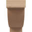 Bois de cèdre alpin brut, grain de bois TimberThane, brun clair apprêté-87472098