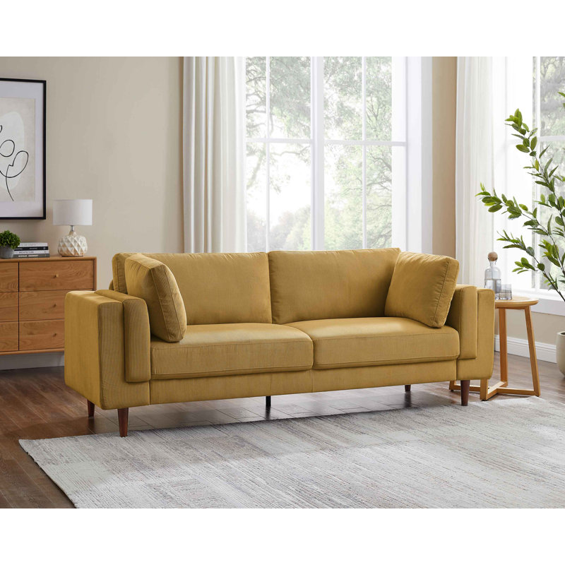 Kraz MINIMORE 85'' Modern Square Arm Sofa