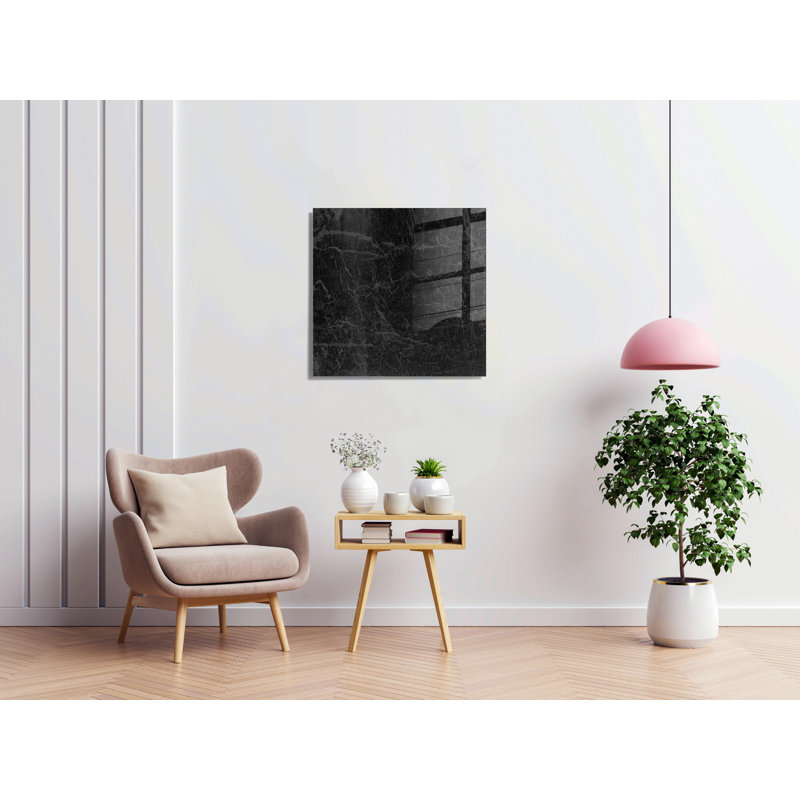 Elegant Decorative Tempered Glass Painting, 15.7 x 15.7 inches | 100% Tempered Glass, Thickness: 0.16 inches | Perfect for Home Decor, Modern Aesthetic, and Unique Wall Art Display