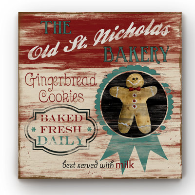 Publicité rétro: St. Nick Bakery - impression