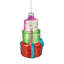 Ornement de Noël 4,5 "multicolore