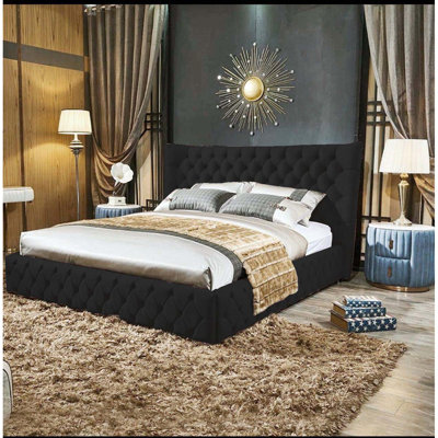 Buckingham Upholstered Ottoman Storage Bed