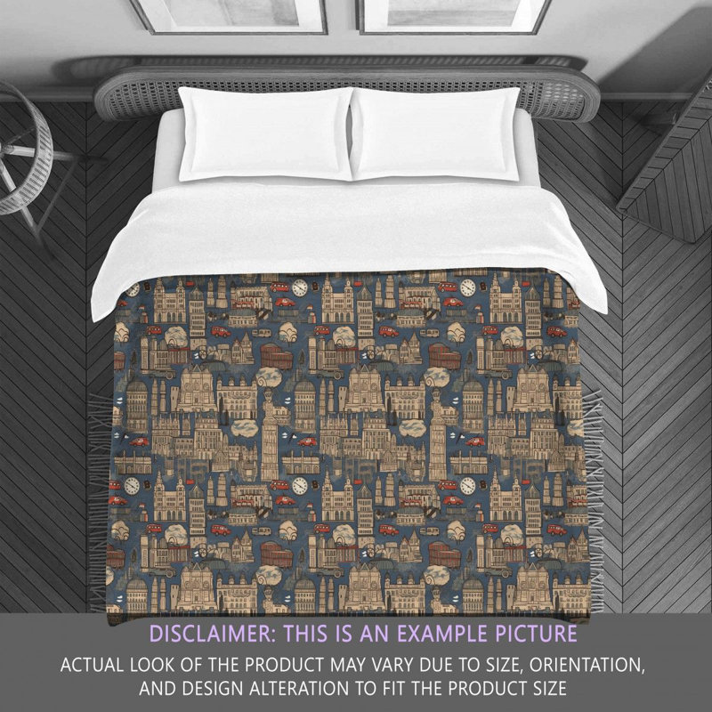 Édredon British Bedding Styles beige, Édredon simple