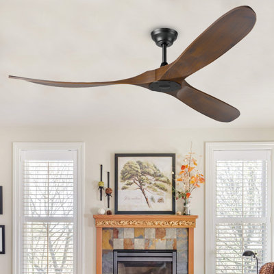 Ventilateur de plafond avec ensemble d'éclairage Omaima