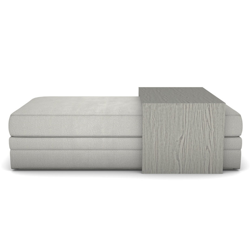 Tour de lit Boyden avec table large, Kimoni naturel, Gris colombe
