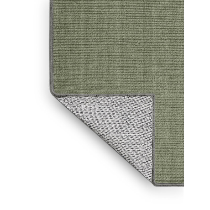 Tapis brun uni lavable à la machine, Tapis de couloir 2 pi x 5 pi