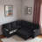L-shaped Sectional Sofa With Storage Seat, Usb And Cup Holders-1852642483