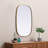 Sabine Metal Curved Oval Wall Mirror-1451160151-1451160141