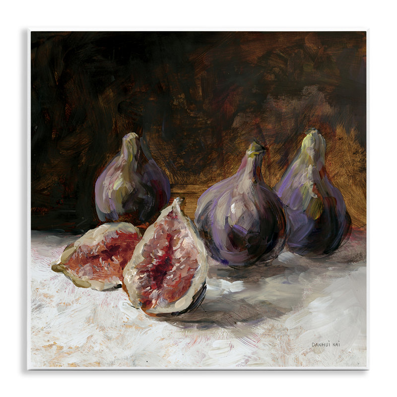 Plaque murale Rustic Fig Still Life, par Danhui Nai