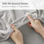 Drap de très grande taille en tricot de coton - mélange de coton toutes saisons-121232030-121232032