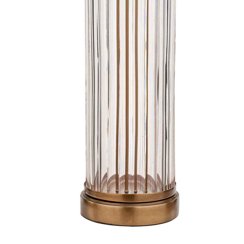 Ciara 42cm Desk Lamp Base, Antique Brass