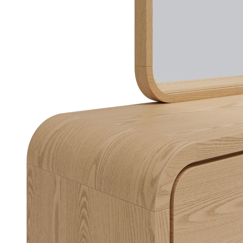Commode 7 tiroirs Nori, Bois d'œuvre