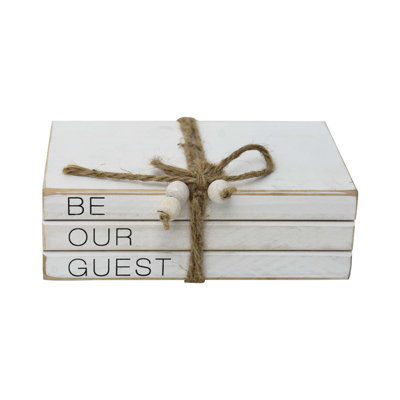 Northwest Hills Text & Numbers Decorative Book