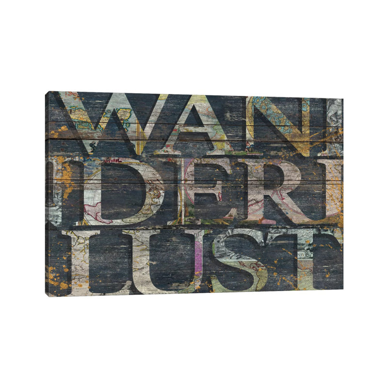 Reclaimed Wanderlust by Diego Tirigall - Gallery-Wrapped Canvas Giclée on Canvas, Wrapped Canvas, 20.32 cm H x 30.48 cm W