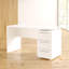 Cheryl Solid Wood Base Writing Desk