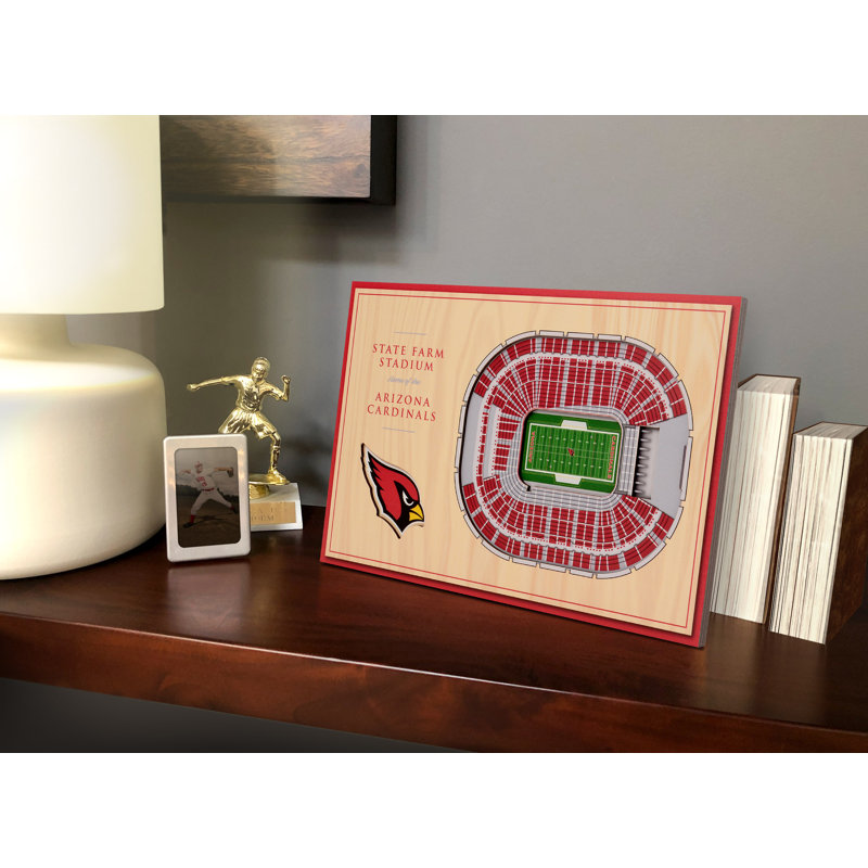 Affichage de bureau nfl 3d stadiumviews, Cardinals de l'Arizona