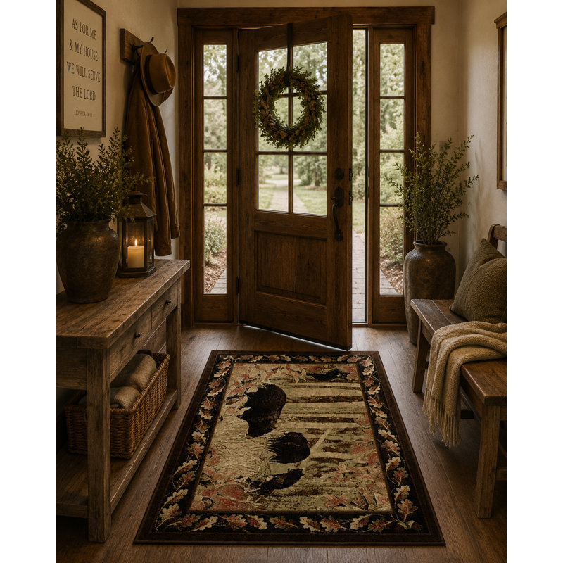 Frazee Southwestern Indoor Rug, Rectangle 3'11" x 5'3"