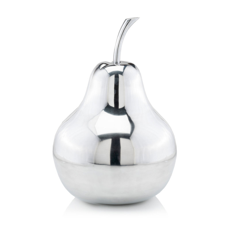 Annebeth Pera Blanco poire, Argent, H 16,25 po x l 11,5 po x P 11,5 po