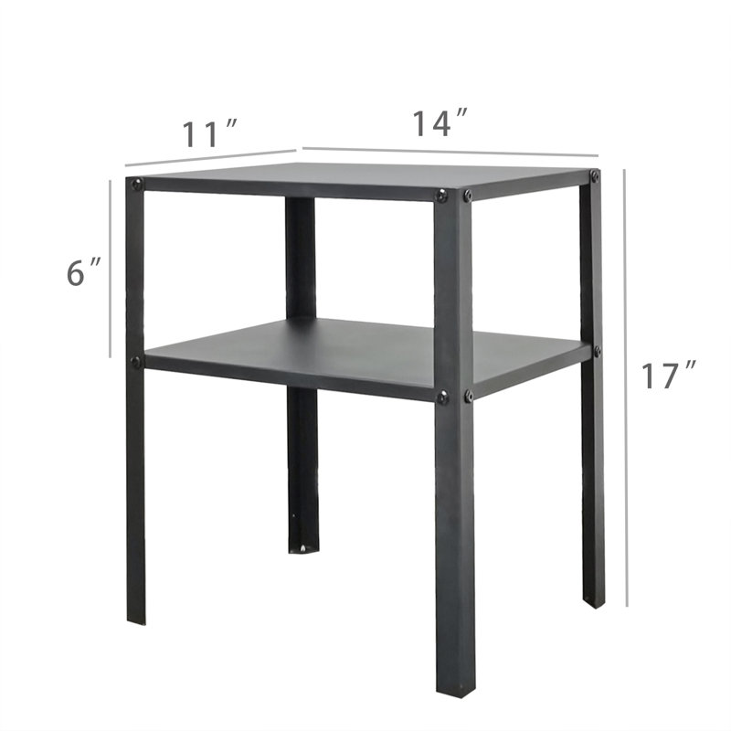 Cohansey 14'' W Metal Nightstand