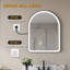 Miroir mural de salle de bain à DEL avec fonction mémoire-67110809-121628536