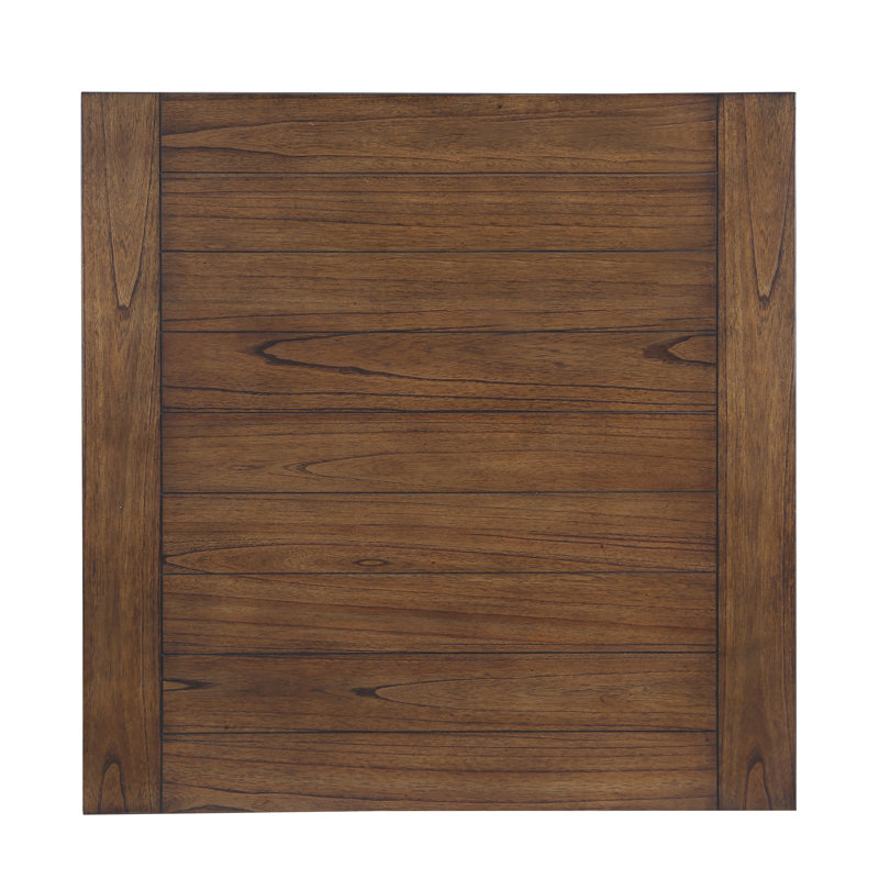 Violette 4-Person Solid and Manufactured Wood Top Counter Dining Set, Brown, Brown