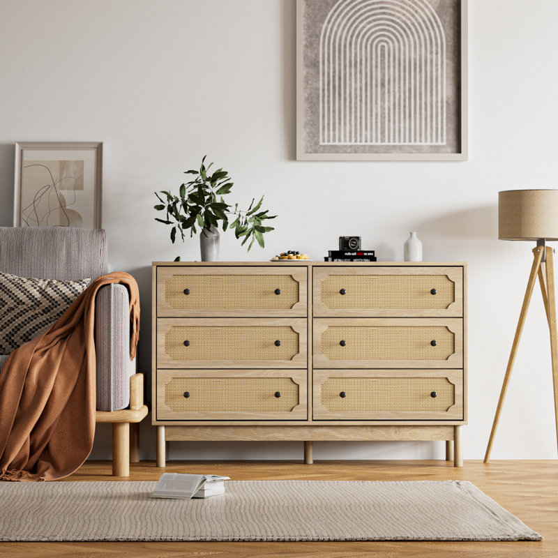 Commode 6 tiroirs Carrnan