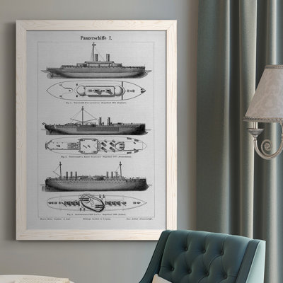 Impression sur toile tendue avec cadre de travail industriel à la fois Twowell