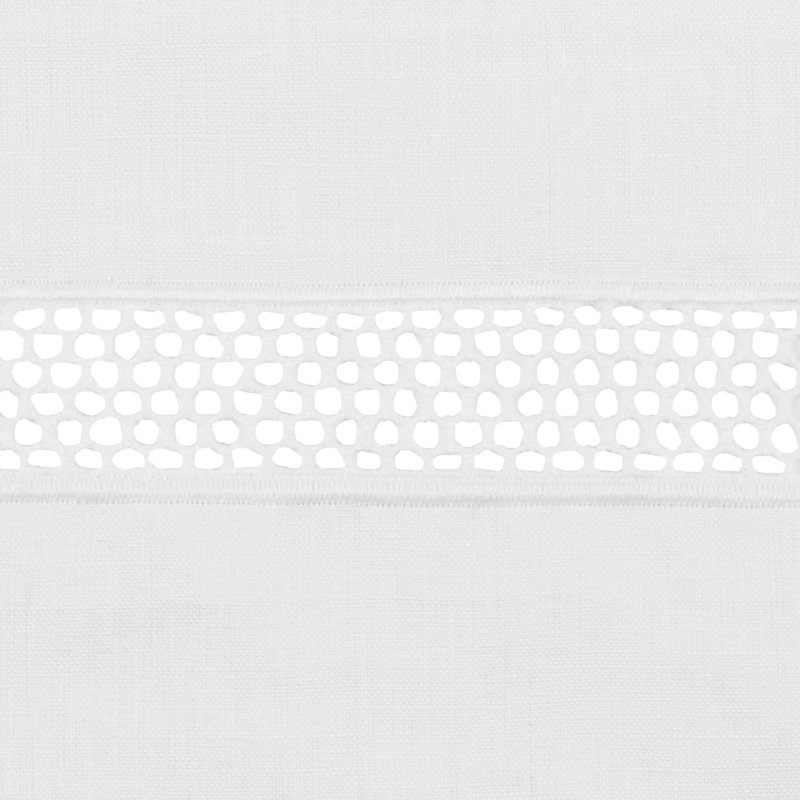Ritz Linen Tablecloth, White, 144" x 72"