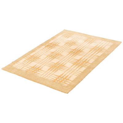 Daniyal One-of-a-Kind Rectangle 4'5" X 6'3" New Age Wool Area Rug in Ivory