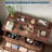 Farmhouse 5 Drawer Tall Dresser with Metal Handles, Rustic Wooden Chest for Bedroom Living Room Hallway-117044325