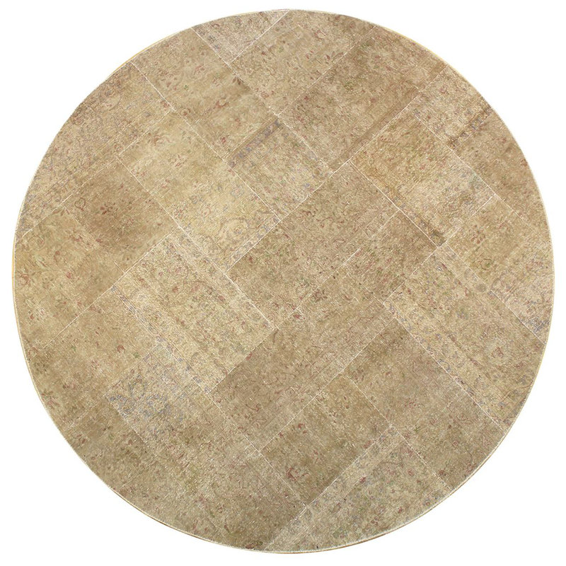 Tapis beige unique de 8 pi 5 po