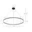 Luminaire suspendu unique à 1 lumière Cerchio-116921047-64112679