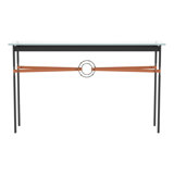 54 in. Glass Console Table