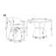 Genie 4 - Person Patio Dining Set Square Table with Cushions Included-1532059523