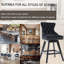 Ensemble de 6 tabourets de bar Velvet-109334094