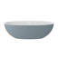 Barcelona 70-1/4" x 33-5/8" Freestanding Soaking Bathtub in Volcanic Limestone with Overflow Hole-45225455-124933063