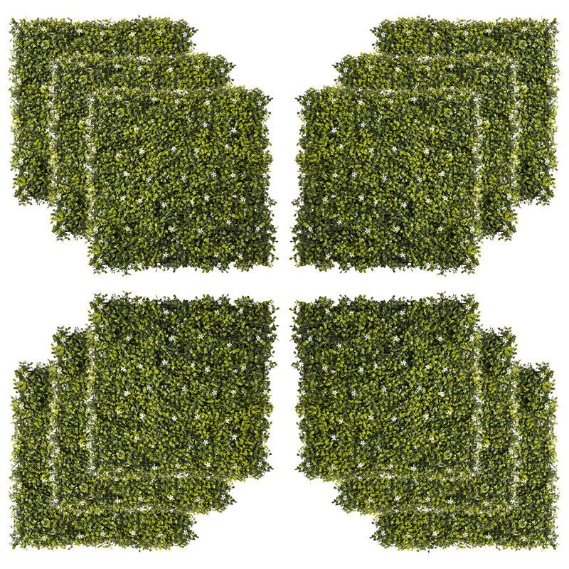 1.5' H x 1.5' W Topiary Polyester Privacy Screen