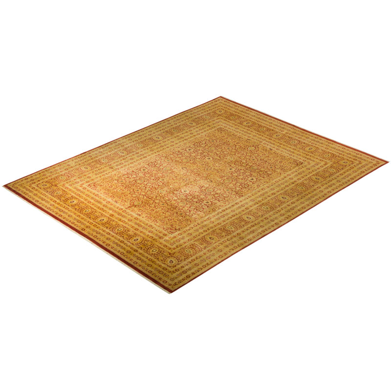 Classic One-of-a-Kind 9' 4" X 11' 10" Hand Knotted Area Rug